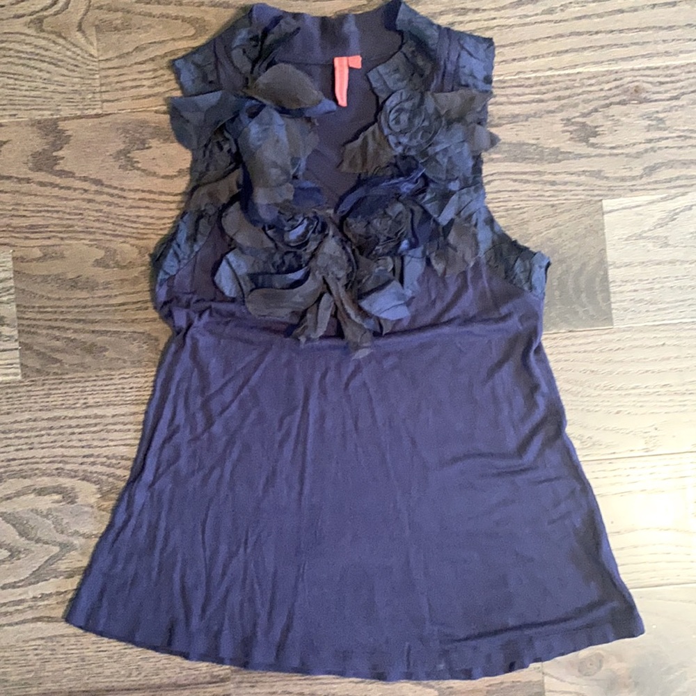 One September embellished tank